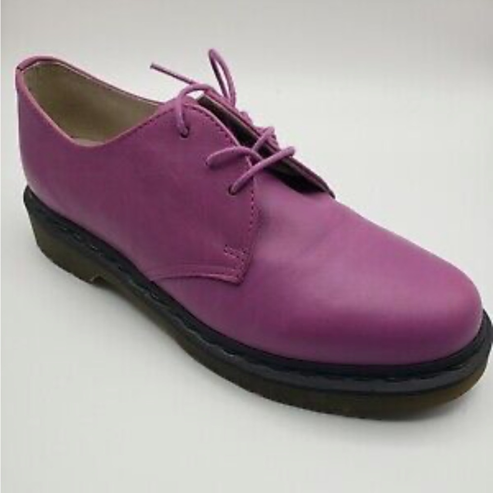 Dr. Martens Women's Pink Lace-Up Oxford Shoe